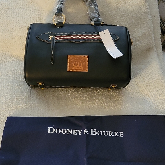Dooney & Bourke Western smooth leather Olivia Satchel handbag. - Picture 16 of 16